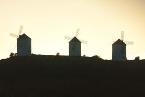 Windmühlen in La Mancha