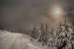 Hoher Schwarzwald nach starkem Schneefall