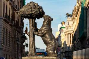 Der Bär und der Erdbeerbaum, Symbol von Madrid