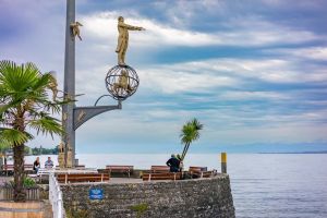 Meersburg Magische Säule des Peter Lenk