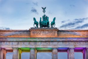 Brandenburger Tor Skulptur der Quadriga