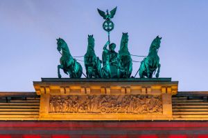 Brandenburger Tor Skulptur der Quadriga