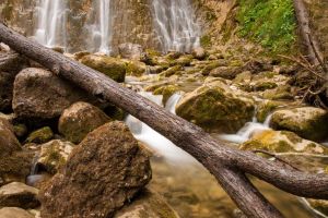Französischer Jura Wasserfall
