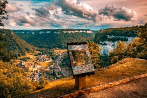 Frankreich, Jura, Cirque de Baume