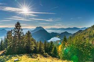Blick auf den Hintersteiner See