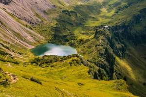 Lache See und Landsberger Hütte