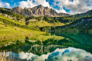Traualpsee und Lachenspitze