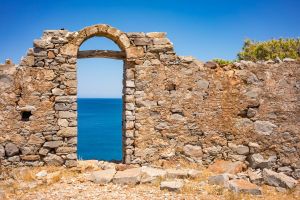 Griechische Insel Spinalonga Kreta