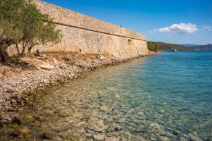 Griechische Insel Spinalonga Kreta