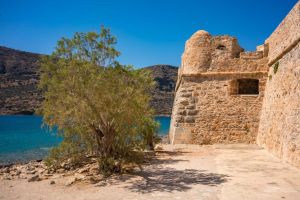 Griechische Insel Spinalonga Kreta