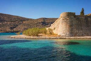 Griechische Insel Spinalonga Kreta