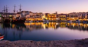 Venezianischen Hafen Rethymno