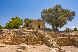 Phaistos Palast Ruinen aus der minoischen Zeit, Kreta