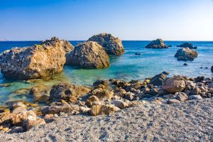 Kleiner Strand im Süden von Kreta