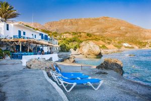 Kleiner Strand im Süden von Kreta