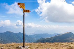 Wandern bei Monte Tamaro