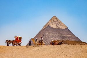 Kairo Ägypten Pyramiden von Gizeh