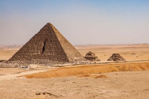 Kairo Ägypten Pyramiden von Gizeh