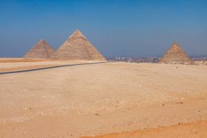 Kairo Ägypten Pyramiden von Gizeh