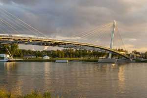 Mimram Brücke in Kehl am Rhein