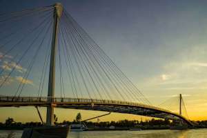 Mimram Brücke in Kehl am Rhein