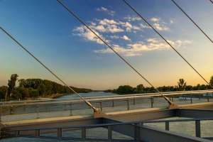 Mimram Brücke in Kehl am Rhein