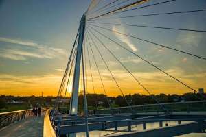 Mimram Brücke in Kehl am Rhein