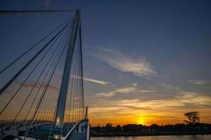 Mimram Brücke in Kehl am Rhein