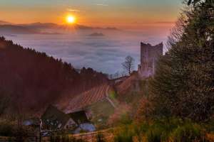 Ruine Schauenburg in Oberkirch